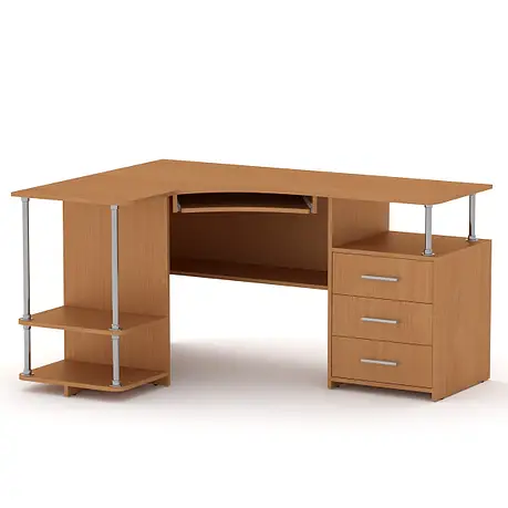 Стіл письмовий Компаніт СУ-4 вільха